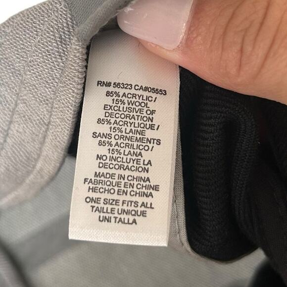 Nike Black Wool Blend Baseball Hat - Picture 7 of 8